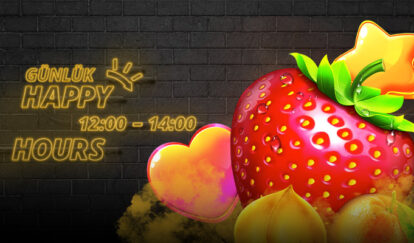 ÖĞLE ARASINA FREE SPİN gunluk happy hours 12:00-14:00